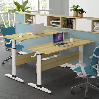 Sanliter standing computer desk electric liftable Workbench home desktop desk smart health office