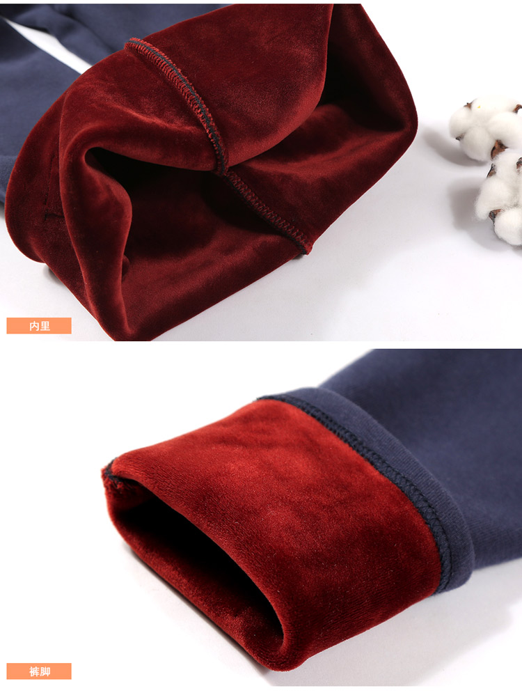 Quần legging nữ trẻ trung 2017 mới mùa đông cộng với nhung dày mặc ấm mùa đông nữ sinh tiểu học thời trang trẻ em cao cấp