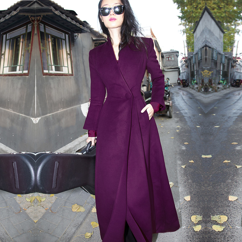 Trench pour femme LISA YU      en Laine - Ref 3227646 Image 4