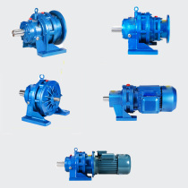 Cycloidal pinwheel reducer vertical horizontal reducer with motor small mixing Changzhou three-phase 380v