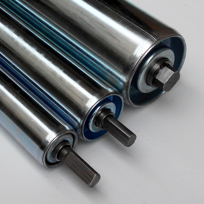Mixing station idler shaft