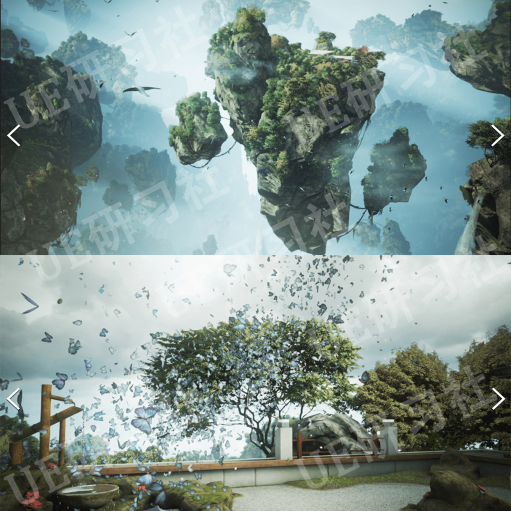 UE4/UE5空中豪华别墅场景《Zen Garden》震撼上线!神仙建模+顶级材质,打造你的虚拟仙境!-个性报纸定制-淘宝好物网
