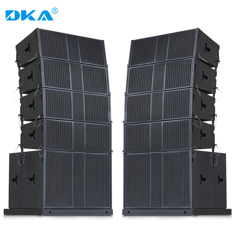 DKA single double 8 10 12 inch large outdoor performance Wedding remote professional stage sound suit line sound box