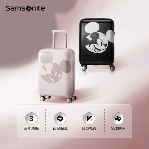 Samsonitesamsonitex Disney Mickey Co-Blending New Children's Luggage Travel Trolley Case для женщин AF9
