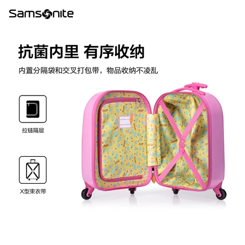 Детский чемодан Samsonite, маленький милый чемодан на колесиках в форме животных, чемодан с героями мультфильмов U22