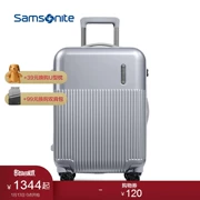 Samsonite / Samsonite Xe đẩy vali vali hành lý hộp cứng nam và nữ 20/25-28 inch DK7