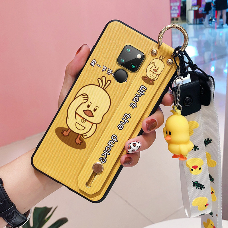 华为mate20手机壳mate20x全包mate20pro手机套mate9/10/10pro保护套华为P20/P20pro软壳硅胶个性创意女小黄鸭