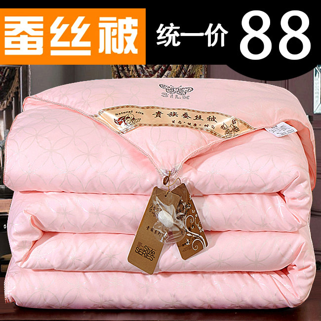 Silk Quilt Quilt Core Winter Quilted By Spring Autumn Winter Silk Cotton Quilted By Air Conditioning Quilt All Cotton Winter Thickened Warm Season Universal