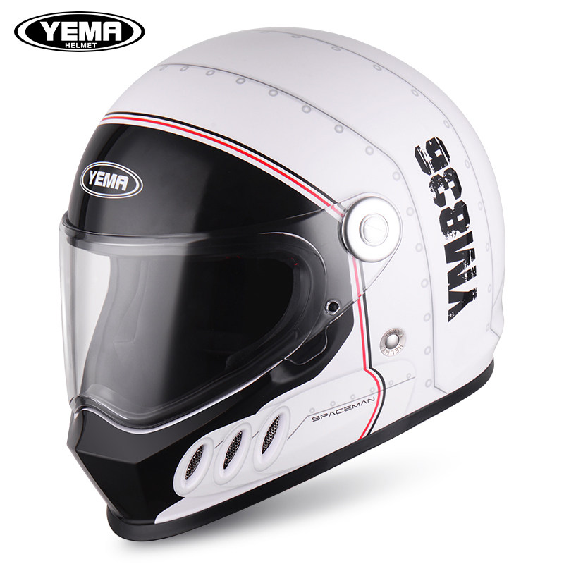 Wild Horse Safety Helmet Male And Female Universal Personality Cool Grey Theft Full Suit Battery Electric Car Safety Helmet All Season Universal Helmet