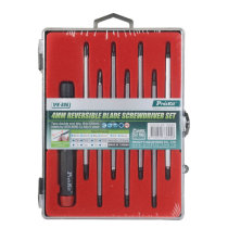 Taiwan Baoworkers 1PK-806 Red Head Precision Screwdriver Group 14 Hop 1 Cross-lined inner-socket star