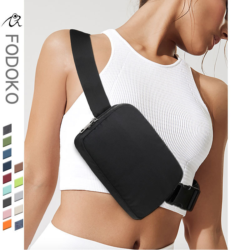 Lulu Style Bag in Stock, Waterproof Waist Bag, Chest Bag, Sports Running Nylon Waist Bag, Unisex Phone Waist Bag Lulu Style Bag in Stock, Waterproof Waist Bag, Chest Bag, Sports Running Nylon Waist Bag, Unisex Phone Waist Bag