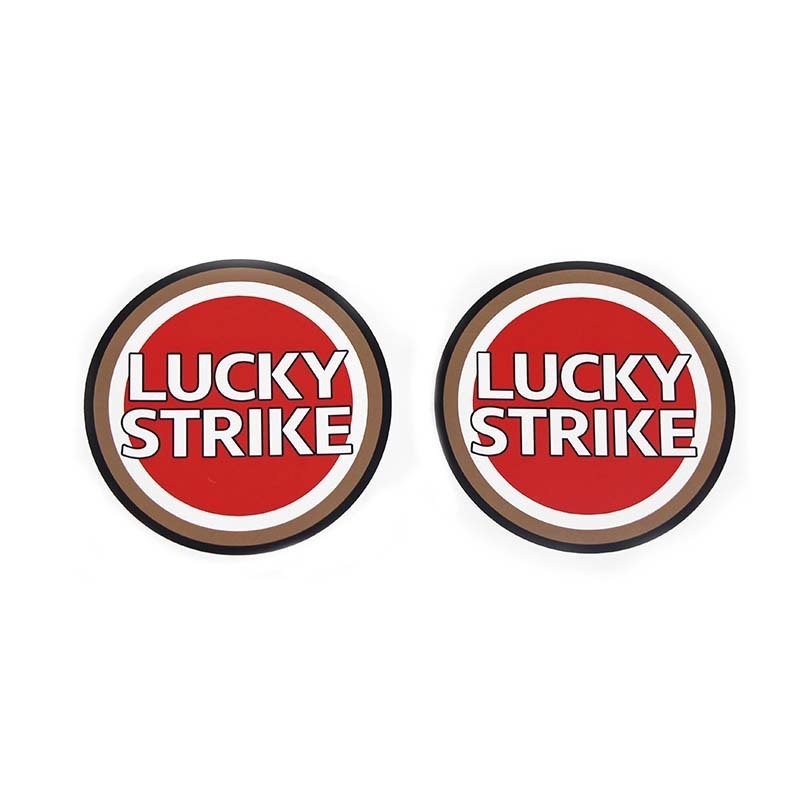 KODAKIN NEW AMERICAN GOOD COLOR LUCKY STRIKE HELMET WITH HIGH DEFINITION STICKER APPLIC-Taobao