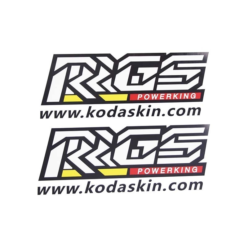 KODASKIN new products RRGS front and rear shock absorption HD stickers Fuxixi RSZ ghost fire modified label decals