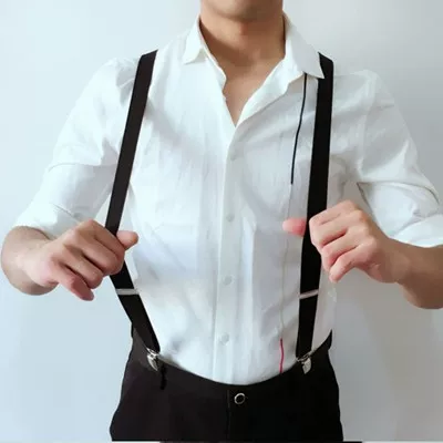 Universal suspenders, trousers, suit, lifting effect