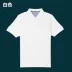 Bolton boton mùa hè nam kinh doanh bình thường thoáng khí cotton màu áo ve áo thun áo sơ mi nam tay ngắn áo polo nam đẹp Polo
