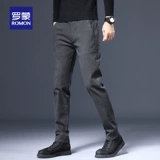 Мужские эластичные весенние штаны для отдыха, облегающий крой, 2025 года