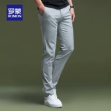 Мужские трендовые штаны для отдыха, осенние, в корейском стиле, большой размер