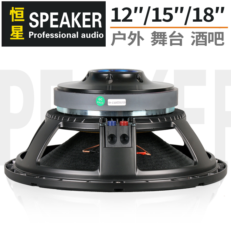 12inch 15inch 18inch Subwoofer Speaker Full-Range Mid-Bass 220 Magnet 100 Core Outdoor Stage Bar Speaker