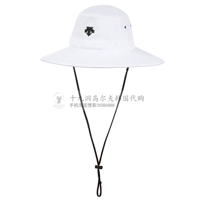 Sản phẩm mới mùa hè 2020 Hàn Quốc mua Mũ chống nắng nam giới Descente Golf Mũ chống nắng thể thao - Mũ thể thao