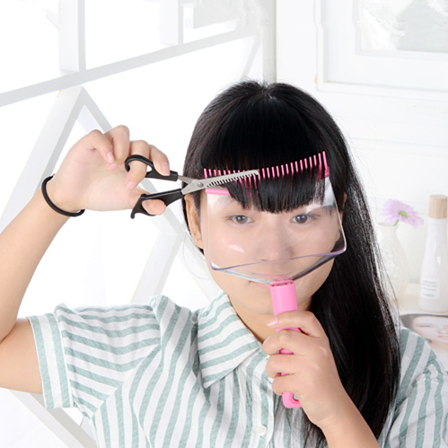 Korean Qi Bangs Hair Trimmer Bangs Styling Instrument DIY Hair Tool Cut Together Bangs Artifact