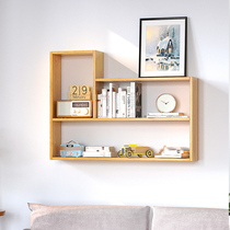 Wall shelf wall storage cabinet creative hanging wall storage cabinet hanging wall decoration hanging cabinet living room wall bookshelf