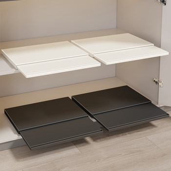 Kitchen seasoning rack cabinet pull-out pallet tray storage rack