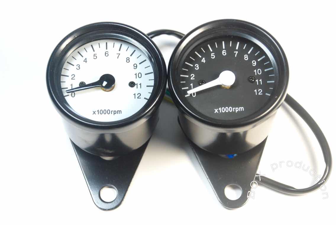 Retro Black Metal Shell Locomotive Yard Meter Electronic Transspeed Phenometer watch Taiwan's Grand-Man Xinyuan 400