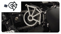 Triumph Triumph T100 retro climber Xiaofei modified sprocket cover guard plate sprocket chain cover dedicated