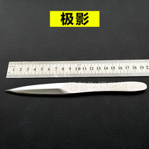Flying knife practice hidden weapon flying needle thickened outdoor straight knife martial arts training adult ninja shuriken straight flying dart knife