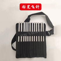 Flying knife dart needle self-defense outdoor direct-rotating flying steel needle rod rod round needle shuriken hidden weapon dragon scale flying needle