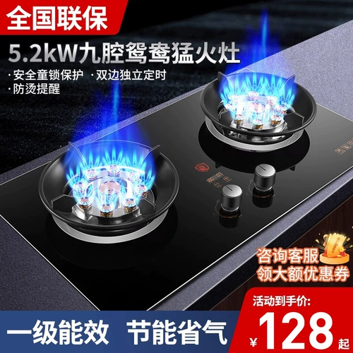 Good Lady Gas Double Plant Homenel Channel Embedded Natural Gas Plag