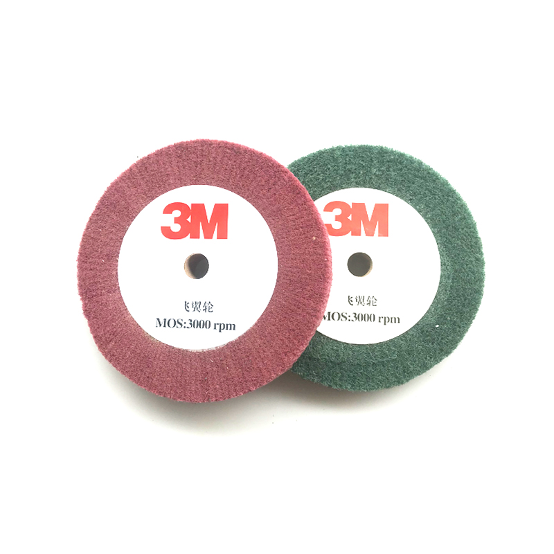 Drawing wheel stainless steel special metal grinding mirror scouring pad polishing nylon wheel imported material drawing machine