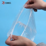 Одноразовая водонепроницаемая шапочка для душа, пластиковый шлем, маска для волос, шапка, увеличенная толщина