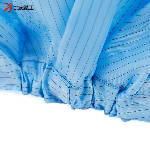 Антистатическая синяя белая рабочая кепка без пыли подходит для мужчин и женщин