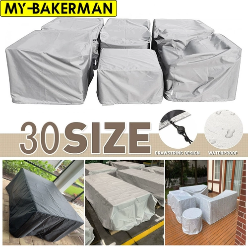 Индивидуальная пылезащитная крышка, дождевик, дорожная мебель, черный брезент, защитный чехол, защита от солнца