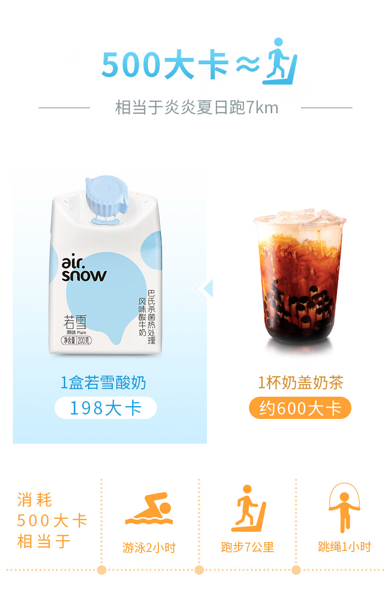 新希望若雪酸奶12盒+严选纯牛奶200ml*20盒