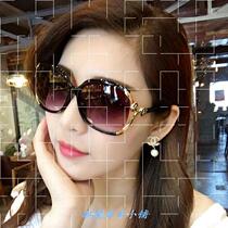 New polarized ladies sunglasses round face sunglasses UV protection 2021 fashion tide sun protection summer big face driving