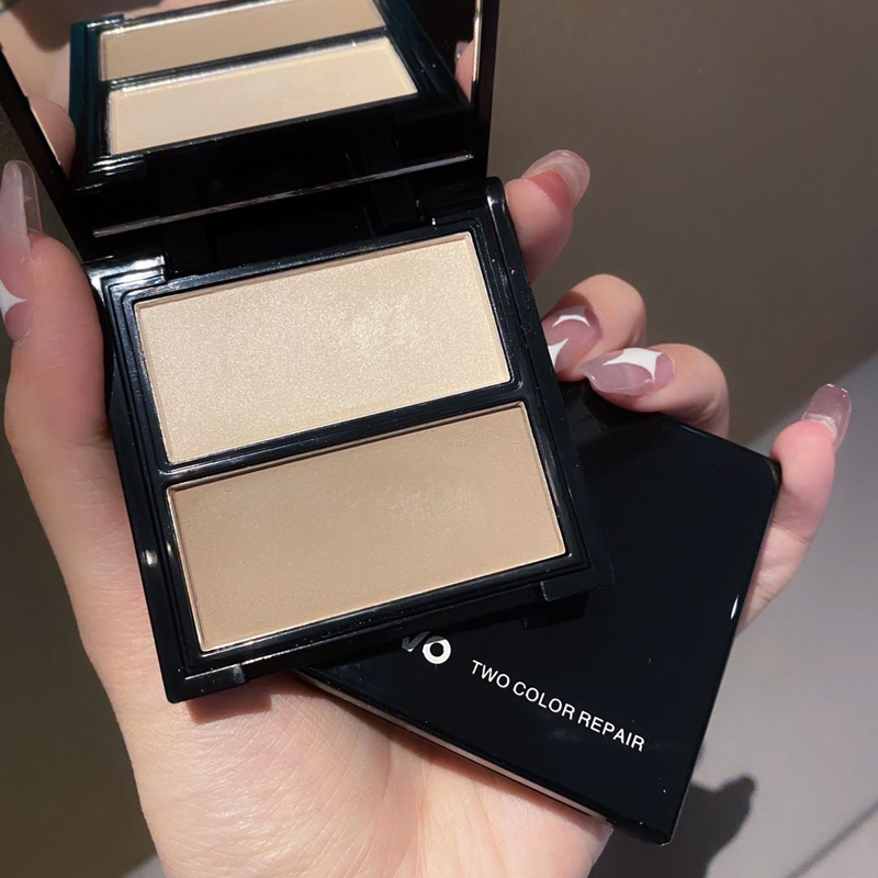 Cheng Shian recommends repairing volume two-color shadow highlighter one-piece nose shadow powder brightening silhouette cream matte face-lift