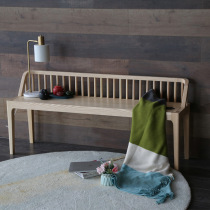 Qingmutang Japanese-style simple nostalgic fence leisure bench Restaurant Bedroom bench Leisure stool Grandfather Sun miss stool