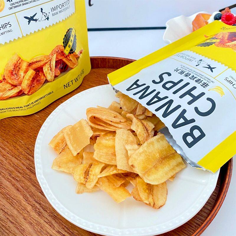 菲律宾进口道吉草香蕉脆片60g