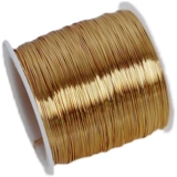 Медный золотой аксессуар ручной работы, лента, шелковые нитки для маникюра, «сделай сам»