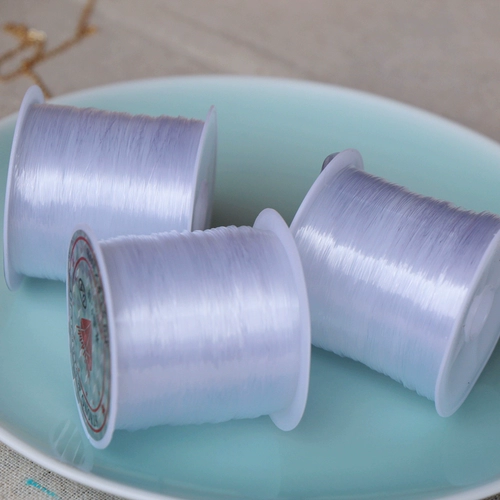 Эластичная прозрачная износостойкая плетеная леска из нефрита, аксессуар ручной работы, аксессуары, DIY