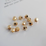 Позолоченные бусины, браслет из бисера ручной работы, аксессуар, аксессуары, 14 карат, золотой цвет