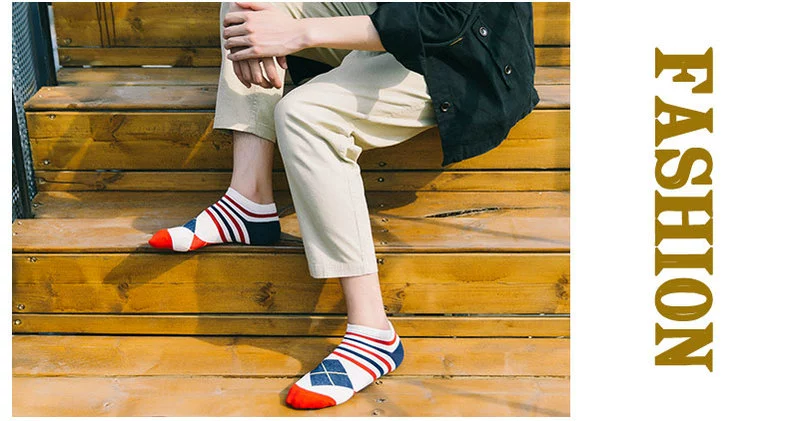 5 đôi vớ nam vớ nam vớ cotton ống khử mùi thấm mồ hôi thể thao mùa hè vớ cotton vớ nam vớ vớ thuyền