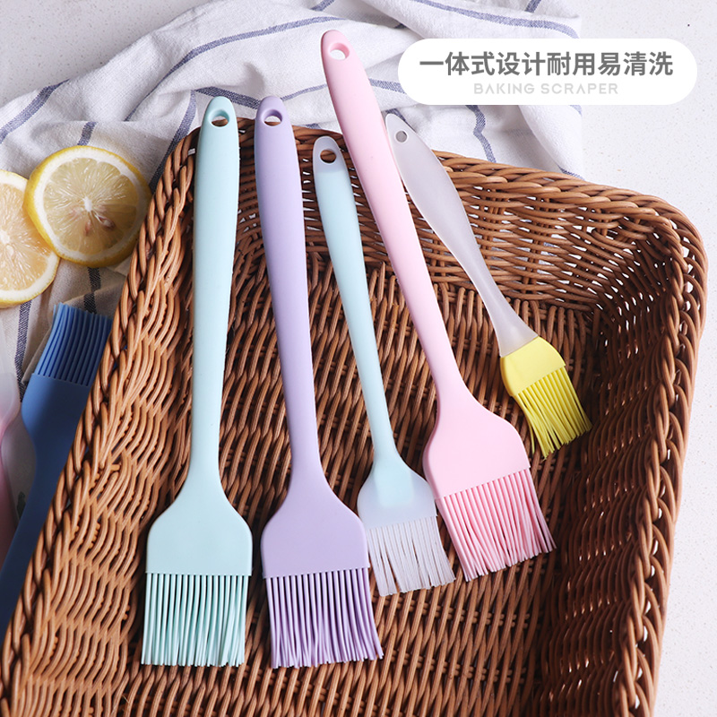 Silicone oil brush Household high temperature baking barbecue brush Electric baking pan small brush Kitchen pancake tool oil brush