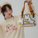 Милый плюшевый кролик, кукла, рюкзак, подвеска, аксессуар, коллекция 2023