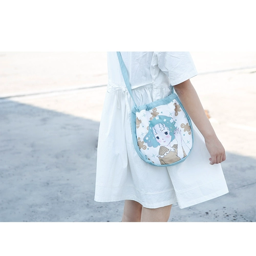 Оригинальная брендовая маленькая сумка на одно плечо, свежий милый шоппер, популярно в интернете