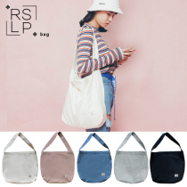 Ruo Su Liang product self-made ins large-capacity female shoulder cross-body canvas bag simple Joker literature and art Japanese Korean version