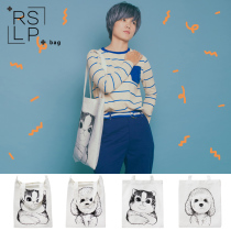 Ruo Suliang original ins Super fire bag cute sweet literary and artistic day female female shoulder cross body canvas bag