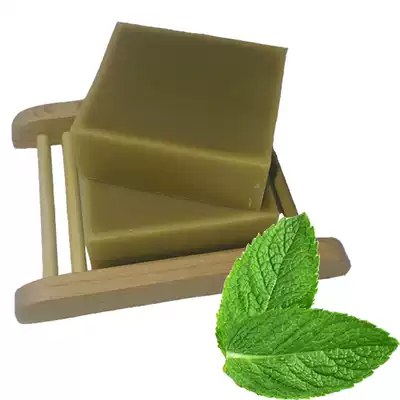 Printing rabbit foam cold soap handmade soap Mint Bath Soap